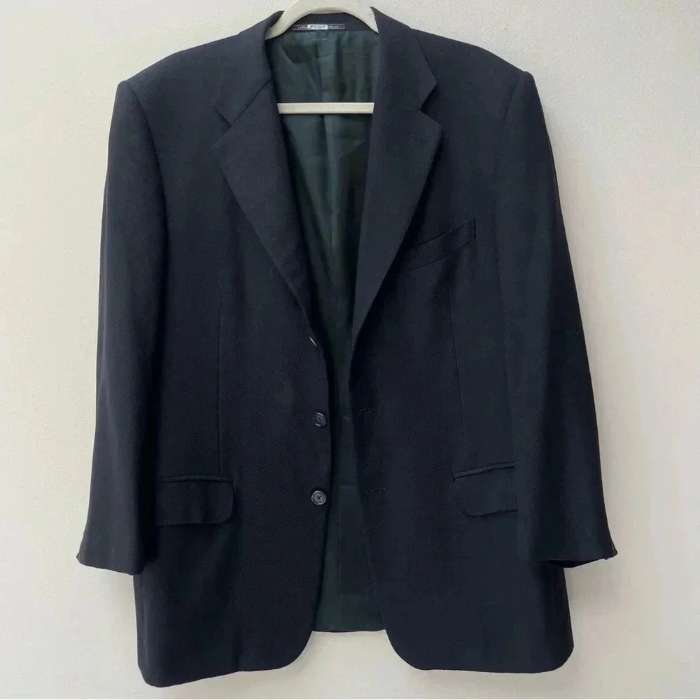 Zegna Gray 15 Milmil 15 Blazer Sports Coat